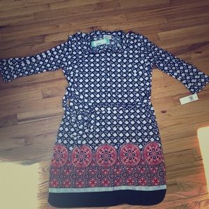 NWT DM Collection — Marlow Jersey Shirt Dress